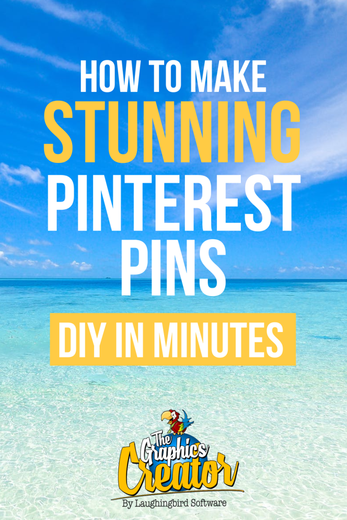 Learn how to create your own pins for Pinterest. DIY design in just minutes. And make a video pin by adding a motion background. Grab your templates here and get started!