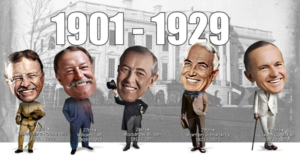 American Presidents 1901 - 1929