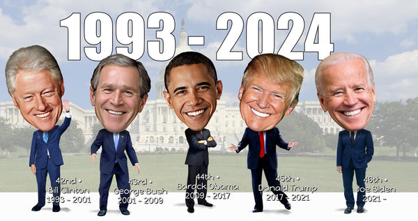 American Presidents 1993 - 2024
