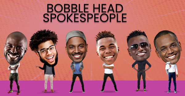 Black Male BobbleHead Characters