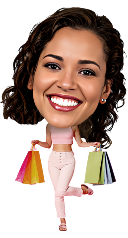Laughingbird Bobblehead Spokesperson Image