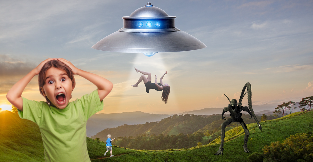 Create a Scene - Create your own alien planet