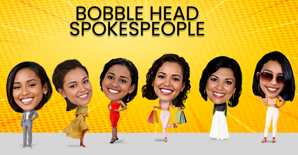 Hispanic Female BobbleHead Characters
