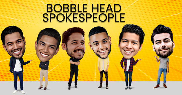 Hispanic Male BobbleHead Characters