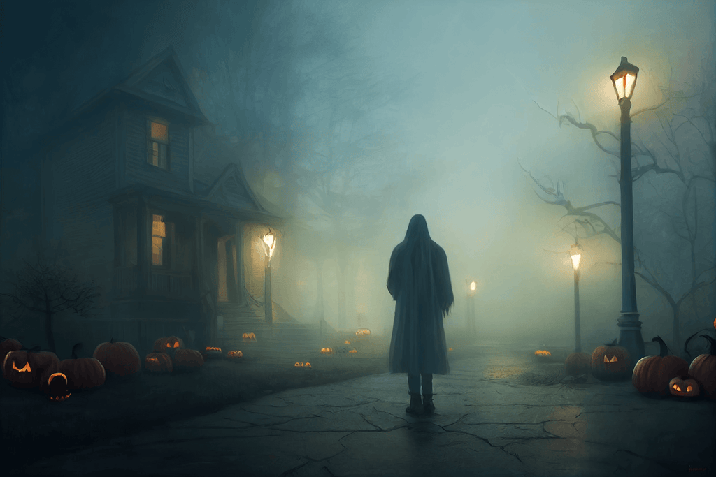 Scary Halloween Background Example