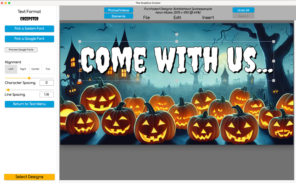 Create a Spooky Scene